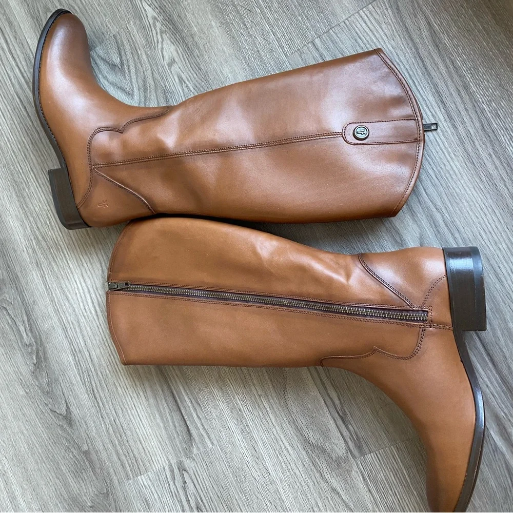 FRYE Marissa Medallion Inside Zip Tall Boot - Picture 3 of 12